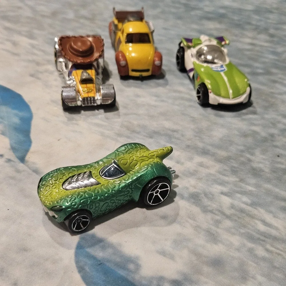 Toy Story Diecast Cars Lot of 6 Buzz Woody Jessie Rex Slinky Bullseye Disney